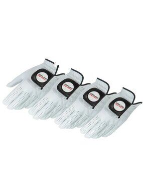 Kirkland Signature Leather Golf Glove, 4 Pack